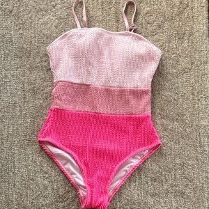Kids Pink One Piece Swimsuit